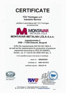 DIN EN ISO 3834-2-PED-2020-Certificat ENG