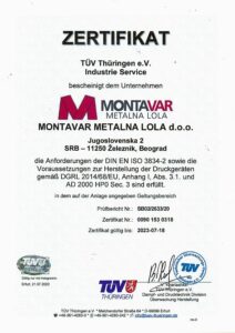DIN EN ISO 3834-2-PED-2020-Zertificat